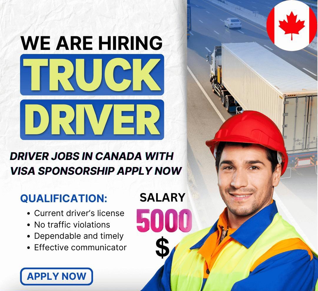 driver jobs in Canada with LMIA